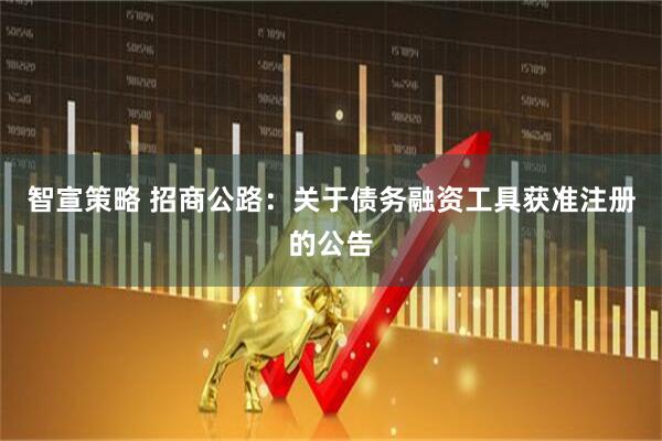 智宣策略 招商公路：关于债务融资工具获准注册的公告
